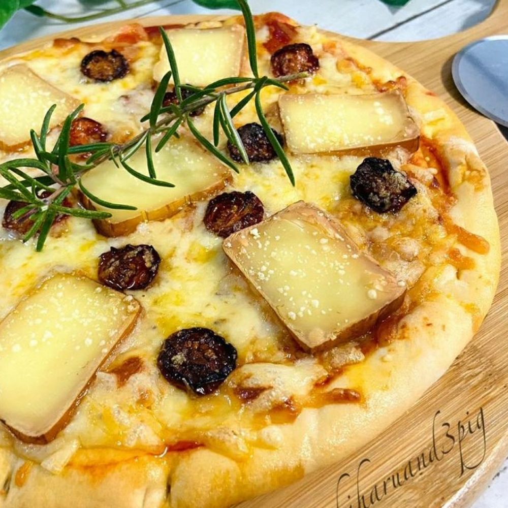 2段仕込みのスモークチーズ