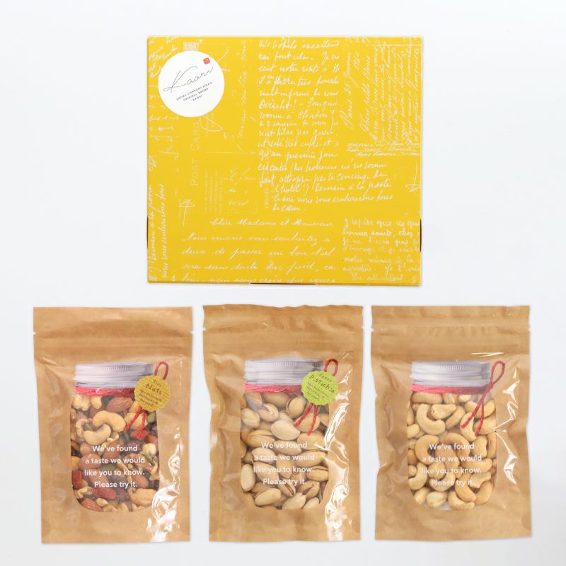 Kaoriの選べるスモークナッツ2種セット（ギフトBOX）